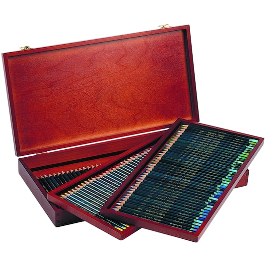 Derwent&#xAE; Artists Pencil Collections 120 Color Wood Box Set